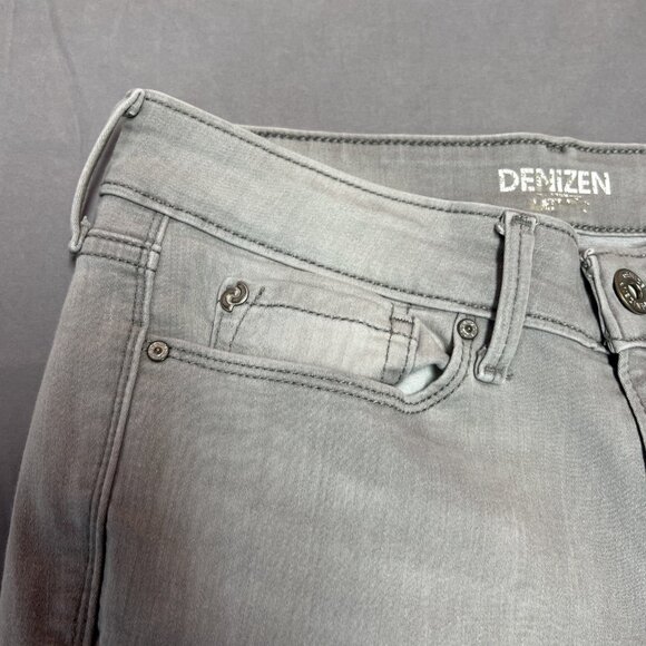 Denizen Jegging Smoke Grey Denim Jeans Women's Size 9-W29 Compression Stretchy - Picture 10 of 16